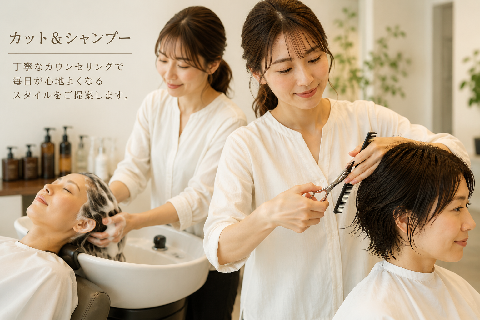 カット＆シャンプー