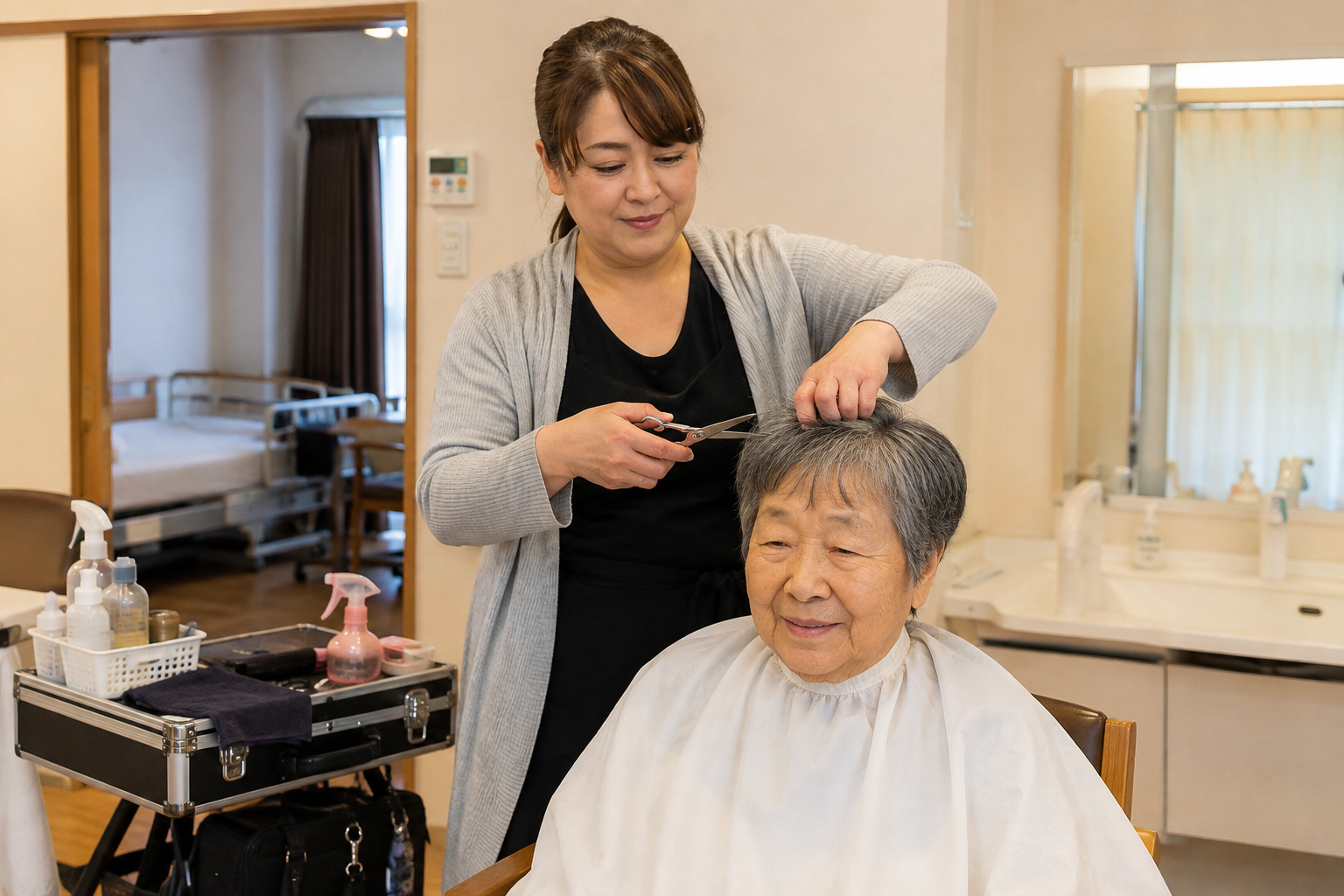 施設への訪問理美容