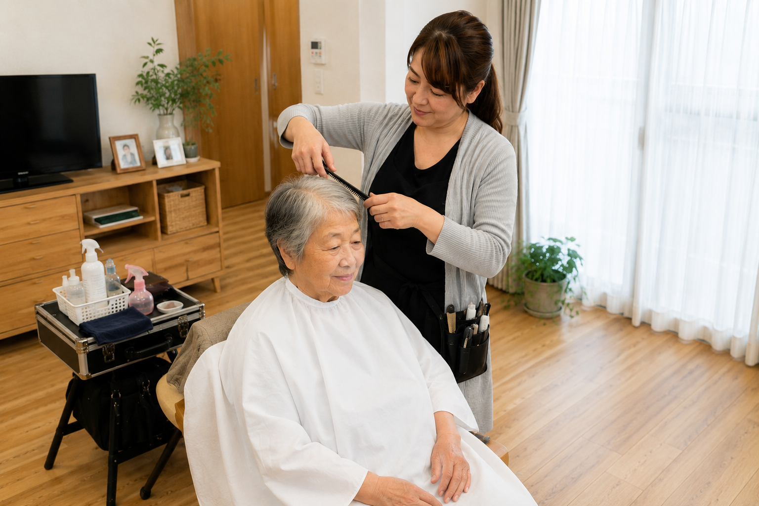 ご自宅への訪問理美容